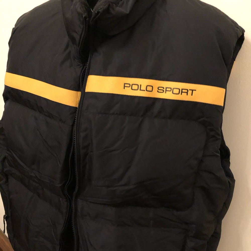 Polo sport vest down